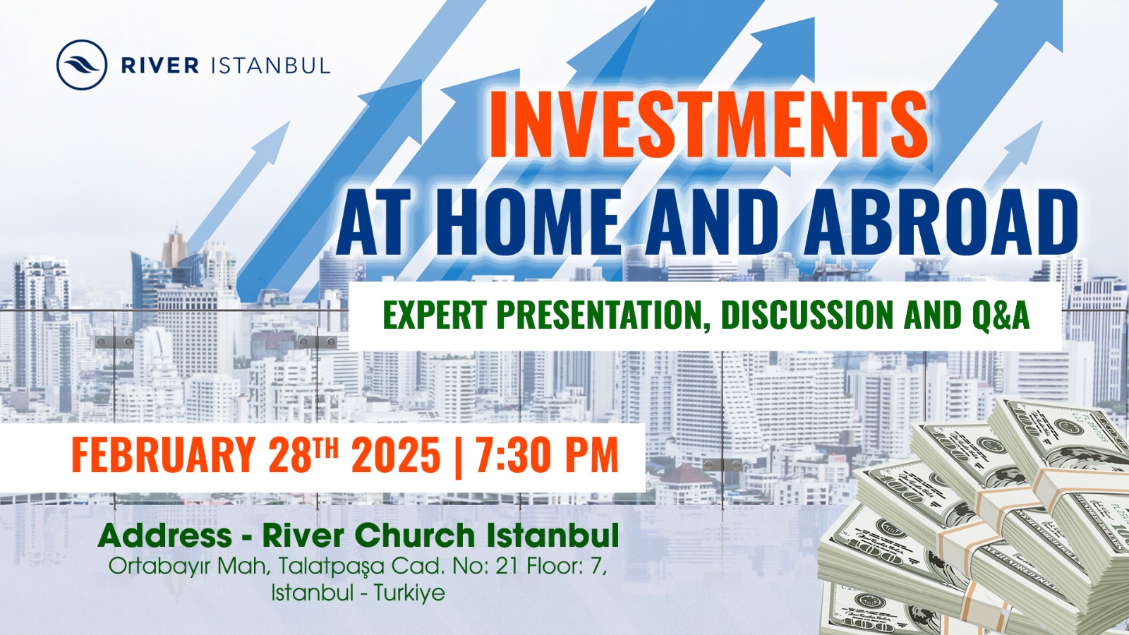 Inbridge River's church Investment Seminar Inbridge seminar on investment strategies for diasporas abroad